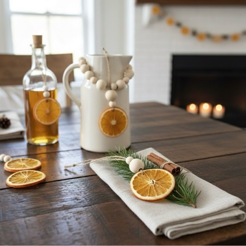 FREE Custom Label + Gift Wrap | DIY Dried Orange Ornament Kit š | 12 Count Set - Picture 10 of 16